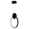 Cwi Lighting Pulley 10 in LED Black Mini Pendant 1297P10-1-101 - alternate 4